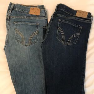 👋🏼2 pair of Hollister Women’s jeans